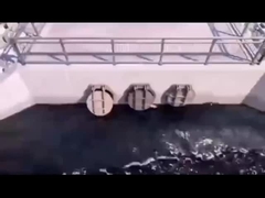 Air Limbah Industri Discharge Flanged Korosi Dan Menggunakan tahan Epdm Duckbill Karet Non-Return