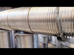 PN10-PN40 Bahan Flange Expansion Bellows Baja tahan karat untuk kebutuhan pelanggan