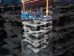 Pasangan ekstensi karet flange persegi