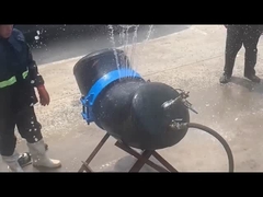 2 Inch Pipe Repair Clamp Untuk siku Kepala Bulat Sama 304 Stainless Steel Pipe Connector