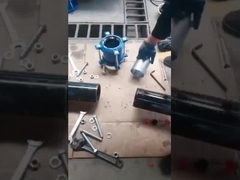 2 Inch Pipe Repair Clamp Untuk siku Kepala Bulat Sama 304 Stainless Steel Pipe Connector