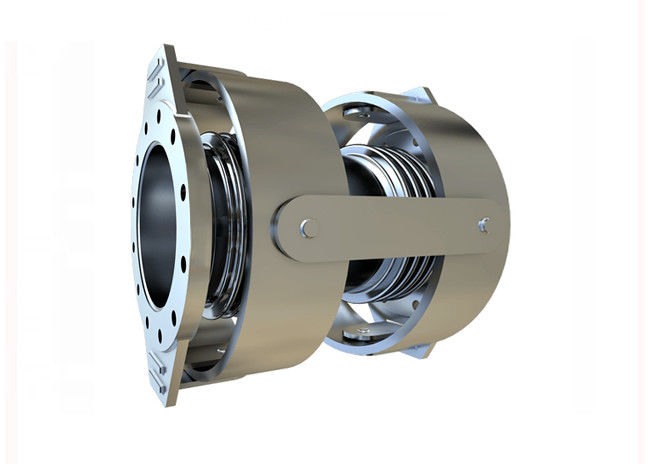 Univeral Size Gimbal Type Corrugated Expansion Joint Pipe Compensator Dengan Flange