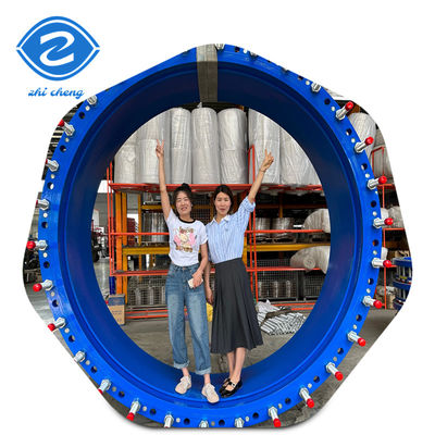 Flang disassembling Telescopic joint for Hdpe Pipe ISO Drilling Double Flange Cast Iron Valve Fittings
