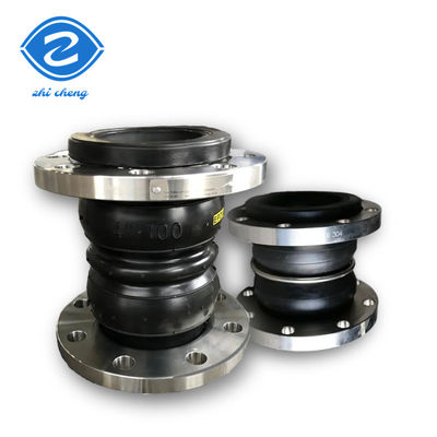 Desain Flange SS304 Ekstensi Gabungan Karet Bola Ganda Bertahan Tekanan Tinggi