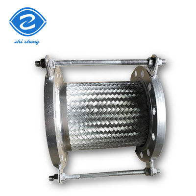 Ss304 316 Stainless Steel Braided Hose Gas Alam Ekspansi Braided Flexible Hose Dengan Flange Restrictor