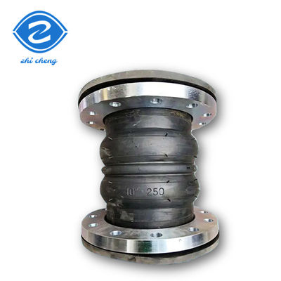 3 6 Flanged Rubber Expansion Joint Ansi 150lb Din Pn16 Galvanized Flanges Full Face Seal