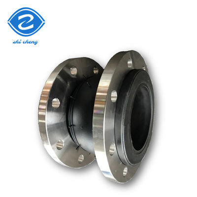 DN15-DN4000 Pipe Flexural Rubber Expansion Joint dengan Dukungan Katup dan 304 Flange