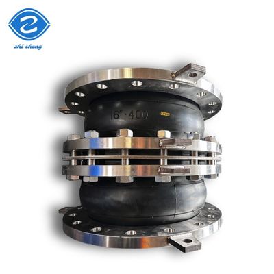 Pipa Kopling Konektor Fleksibel Ss304 Atau Baja Karbon ANSI 150LBS Flange Bellows Gummy Expansion Joint Disesuaikan