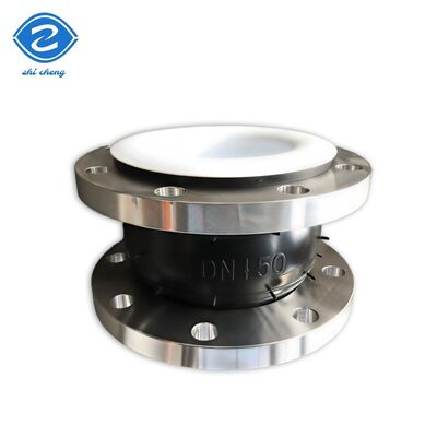 Dikembangkan untuk Low Maintenance dan Absorpsi Gerakan di Pipin Pompa katup masuk dan keluar 304 stainless steel dilapisi PTFE kopling fleksibel