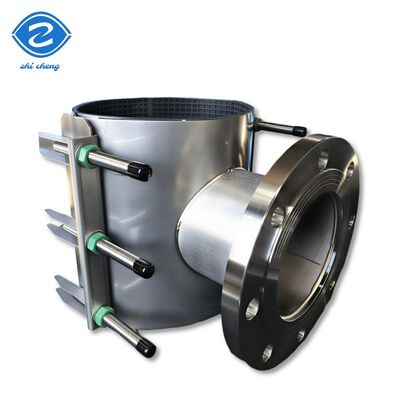 Klem perbaikan kartu ganda bersertifikat Marinir yang tidak dapat dibongkar dengan sambungan bolted untuk perbaikan pipa cepat