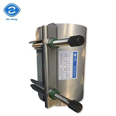 Klem perbaikan pipa stainless steel ringan dengan pemasangan mudah untuk perbaikan kebocoran