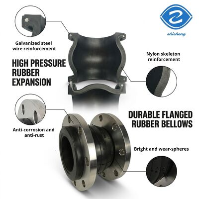Lingkaran Ekstensi Joint Epdm Rubber Joint Booster Ring Untuk Aplikasi Tekanan Tinggi